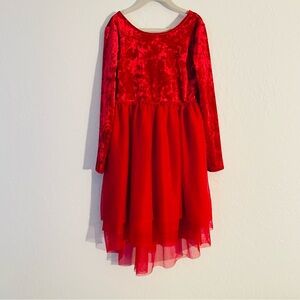 Cat & Jack Red Formal Kids Dress